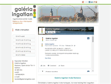 Tablet Screenshot of galeriaingatlan.com